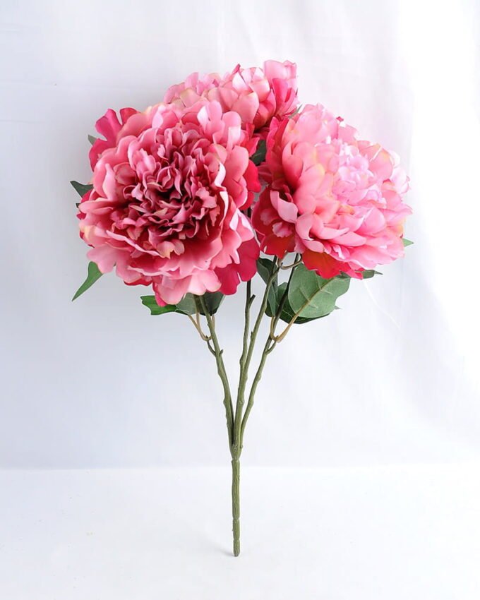 Artificial Flower 42*53CM PEONY BUSH*5 GS-26219017-R1
