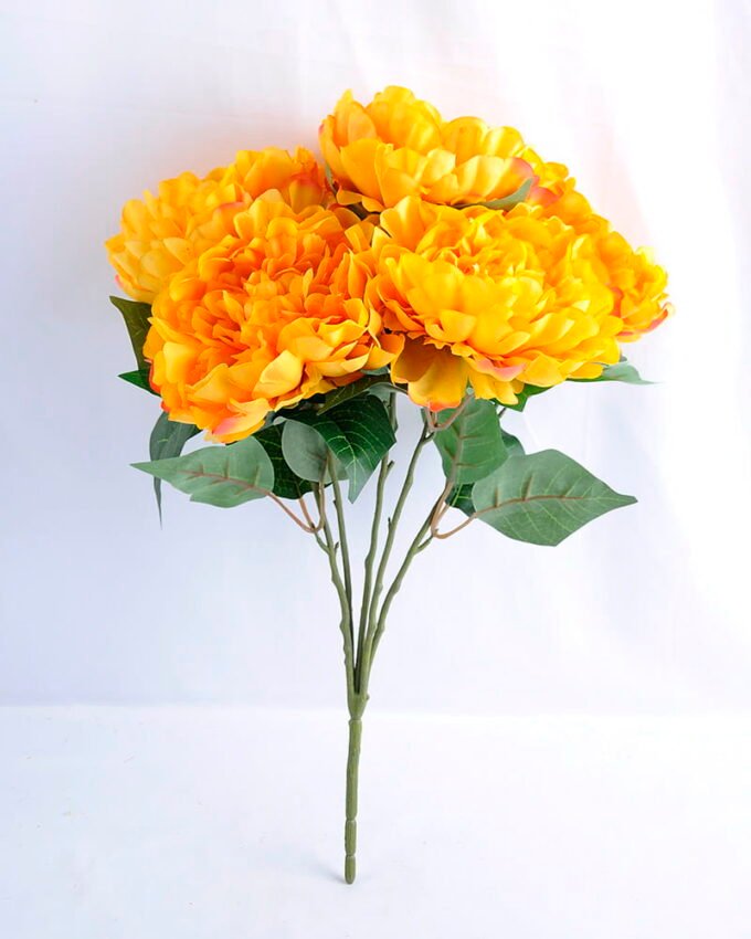 Artificial Flower 42*53CM PEONY BUSH*5 GS-26219017-Y1