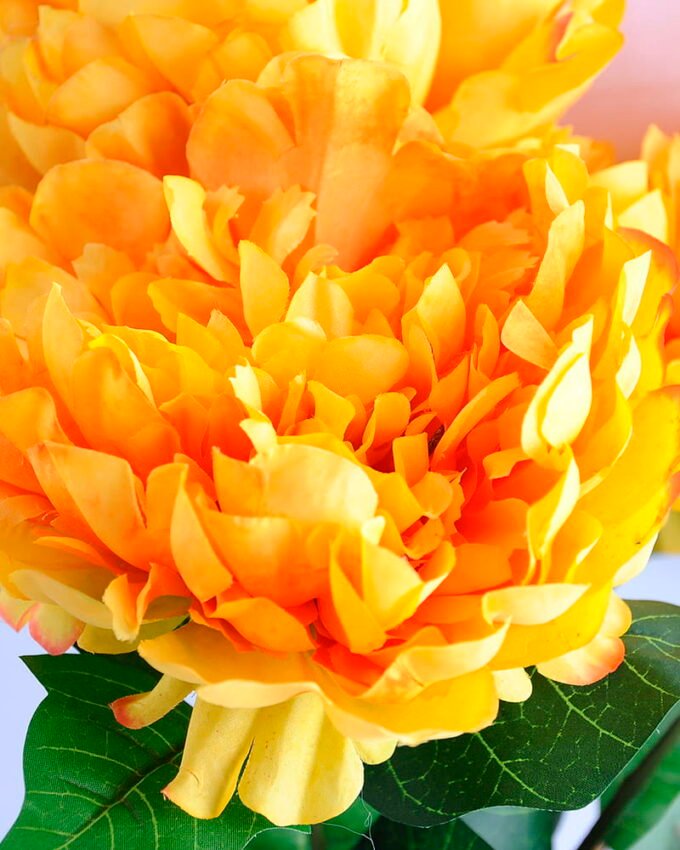 Artificial Flower 42*53CM PEONY BUSH*5 GS-26219017-Y1