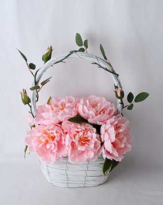 Artificial Flower 34*24*40CM Peony In Basket GS-06919044 Potted Flowers&Plants YeahFlower is one of Chinese leading OEM manufacturers and exporters , supplying the silk flowers, wholesale artificial trees Artificial Flower 34*24*40CM Peony In Basket GS-06919044