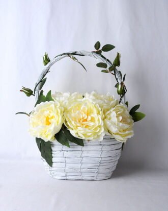 Artificial Flower 40*26*42CM Peony In Basket GS-06919045 Potted Flowers&Plants YeahFlower is one of Chinese leading OEM manufacturers and exporters , supplying the silk flowers, wholesale artificial trees Artificial Flower 40*26*42CM Peony In Basket GS-06919045