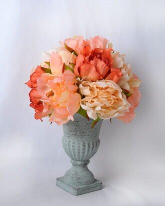 Artificial Flower 22*22*32CM Peony In Paper Pot GS-06919058-C1 Potted Flowers&Plants YeahFlower is one of Chinese leading OEM manufacturers and exporters , supplying the silk flowers, wholesale artificial trees Artificial Flower 22*22*32CM Peony In Paper Pot GS-06919058-C1