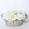 Artificial Flower 28*18*15CM Rose in basket GS-06919033-W1
