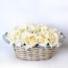 Artificial Flower 28*18*15CM Rose in basket GS-06919033-W2