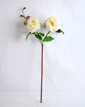 Artificial Flower H:60CM Rose spray*2 GVC-18-2570-W1 Single Flowers YeahFlower is one of Chinese leading OEM manufacturers and exporters , supplying the silk flowers, wholesale artificial trees Artificial Flower H:60CM Rose spray*2 GVC-18-2570-W1