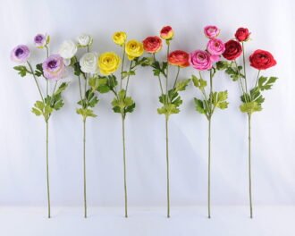 Artificial Flower 18*66CM Singel Ranunculus Spray*3 GS-25819003-O1 Single Flowers YeahFlower is one of Chinese leading OEM manufacturers and exporters , supplying the silk flowers, wholesale artificial trees Artificial Flower 18*66CM Singel Ranunculus Spray*3 GS-25819003-O1