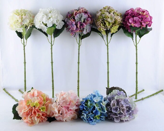 Artificial Flower 22*65CM Single Hydrange GS-55119006BRUCO-B1