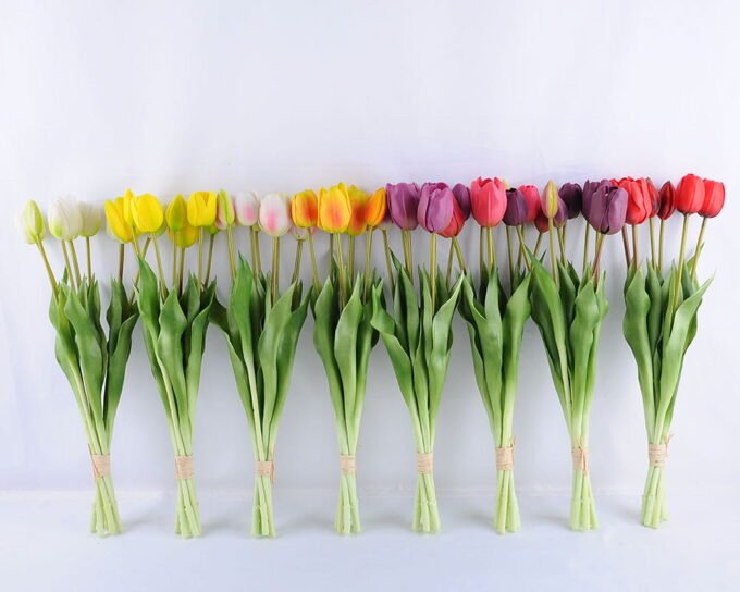 Artificial Flower 20*43CM Tulip*7 GS-24519013-R1