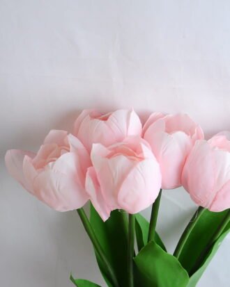 Artificial Flower Tulip bush*6 GVO-19-056-P1