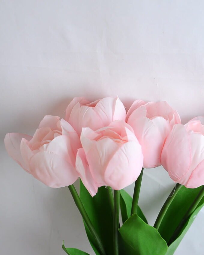 Artificial Flower Tulip bush*6 GVO-19-056-P1