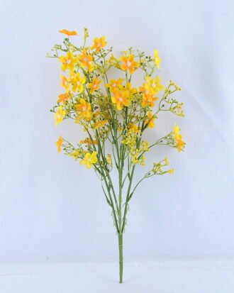 Artificial Flower 27*47CM Wild Flowers Bush*5 GS-26219059-Y1 Flowers Bush YeahFlower is one of Chinese leading OEM manufacturers and exporters , supplying the silk flowers, wholesale artificial trees Artificial Flower 27*47CM Wild Flowers Bush*5 GS-26219059-Y1