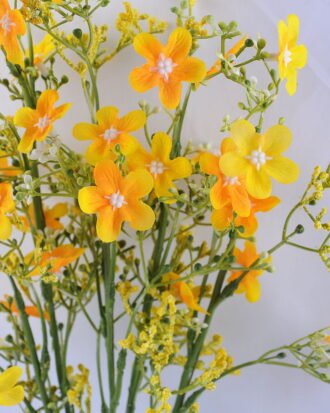 Artificial Flower 27*47CM Wild Flowers Bush*5 GS-26219059-Y1 Flowers Bush YeahFlower is one of Chinese leading OEM manufacturers and exporters , supplying the silk flowers, wholesale artificial trees Artificial Flower 27*47CM Wild Flowers Bush*5 GS-26219059-Y1