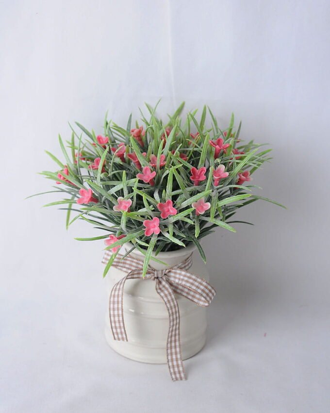 Artificial Flower 17*17*17CM Wild Flowers In Ceramic Pot GS-06919037-R1 1 Artificial Flower 17*17*17CM Wild Flowers In Ceramic Pot GS-06919037-R1