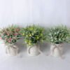 Artificial Flower 17*17*17CM Wild Flowers In Ceramic Pot GS-06919037-R1 2 Artificial Flower 17*17*17CM Wild Flowers In Ceramic Pot GS-06919037-R1