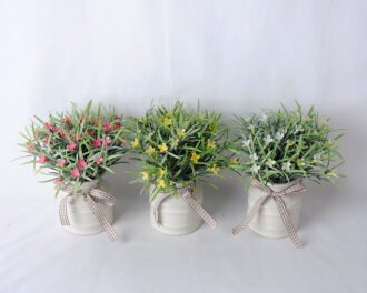 Artificial Flower 17*17*17CM Wild Flowers In Ceramic Pot GS-06919037-R1 Potted Flowers&Plants YeahFlower is one of Chinese leading OEM manufacturers and exporters , supplying the silk flowers, wholesale artificial trees Artificial Flower 17*17*17CM Wild Flowers In Ceramic Pot GS-06919037-R1