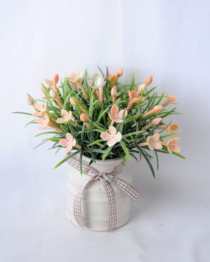 Artificial Flower 16*16*16CM Wild Flowers In Ceramic Pot GS-06919038-C1