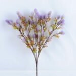 Artificial Flower 29*45CM  grass spray bush*5 GS-36619009-Z1
