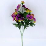 Artificial Flower 23*32CM pansy bush*5 GS-16819030-Z1