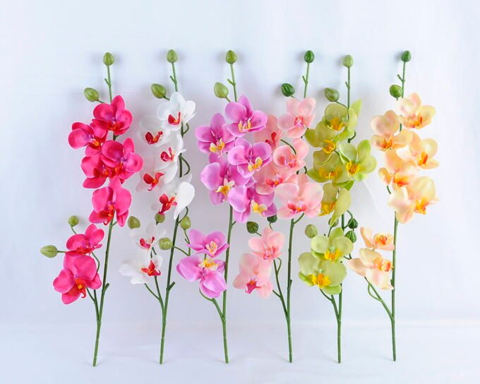 Artificial Flower 15*51cm pansy spray with 7 flowers GS-168191017-R1