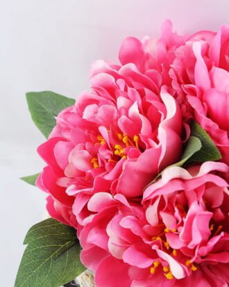 Artificial Flower 30*25*26cm peony in metal frame with flax bag GS-06919022-Z1 Potted Flowers&Plants YeahFlower is one of Chinese leading OEM manufacturers and exporters , supplying the silk flowers, wholesale artificial trees Artificial Flower 30*25*26cm peony in metal frame with flax bag GS-06919022-Z1