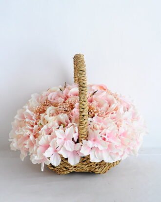Artificial Flower 27*20*22cm rose hydrangea in basket GS-06919026-P3 Potted Flowers&Plants YeahFlower is one of Chinese leading OEM manufacturers and exporters , supplying the silk flowers, wholesale artificial trees Artificial Flower 27*20*22cm rose hydrangea in basket GS-06919026-P3