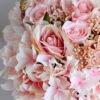 Artificial Flower 27*20*22cm rose hydrangea in basket GS-06919026-P3