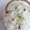 Artificial Flower 27*20*22cm rose hydrangea in basket GS-06919026-W1