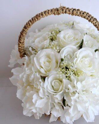 Artificial Flower 27*20*22cm rose hydrangea in basket GS-06919026-W1 Potted Flowers&Plants YeahFlower is one of Chinese leading OEM manufacturers and exporters , supplying the silk flowers, wholesale artificial trees Artificial Flower 27*20*22cm rose hydrangea in basket GS-06919026-W1