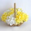 Artificial Flower 27*20*22cm rose hydrangea in basket GS-06919026-Y1