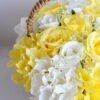 Artificial Flower 27*20*22cm rose hydrangea in basket GS-06919026-Y1