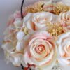 Artificial Flower 20*20*30cm rose hydrangea in basket GS-06919029-C1