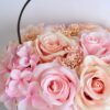 Artificial Flower 20*20*30cm rose hydrangea in basket GS-06919029-P3