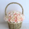 Artificial Flower 22*22*26cm rose in basket GS-06919027-P1