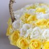 Artificial Flower 22*22*26cm rose in basket GS-06919027-Y2