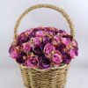 Artificial Flower 22*22*26cm rose in basket GS-06919027-Z1