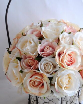 Artificial Flower 25*25*36cm rose in metal frame with flax bag GS-06919025-C1 Potted Flowers&Plants YeahFlower is one of Chinese leading OEM manufacturers and exporters , supplying the silk flowers, wholesale artificial trees Artificial Flower 25*25*36cm rose in metal frame with flax bag GS-06919025-C1