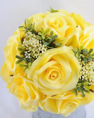 Artificial Flower 20*20*22CM rose in tin pot GS-06919016+P-Y1 Potted Flowers&Plants YeahFlower is one of Chinese leading OEM manufacturers and exporters , supplying the silk flowers, wholesale artificial trees Artificial Flower 20*20*22CM rose in tin pot GS-06919016+P-Y1