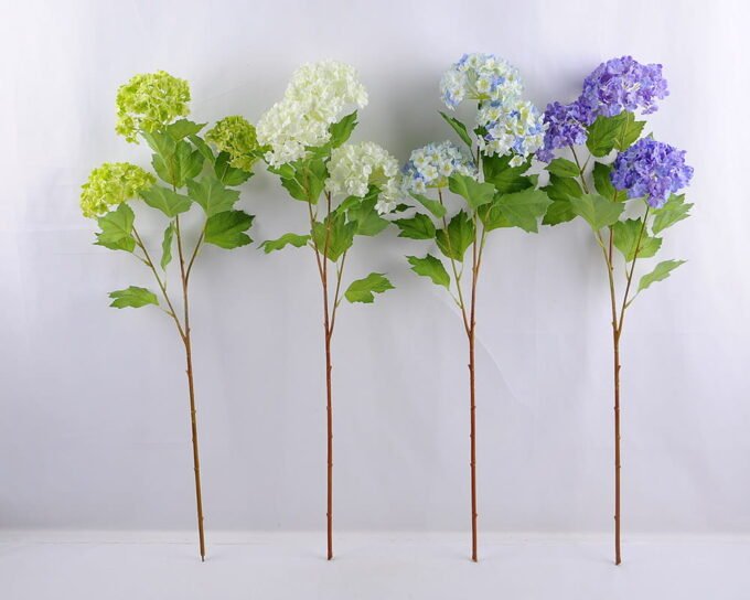 Artificial Flower 21*66cm snow ball spray*3 GS-09819032CONTI-B1
