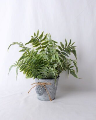 Artificial Plant 34*29*29CM Fern In Tin Pot GS-06919051
