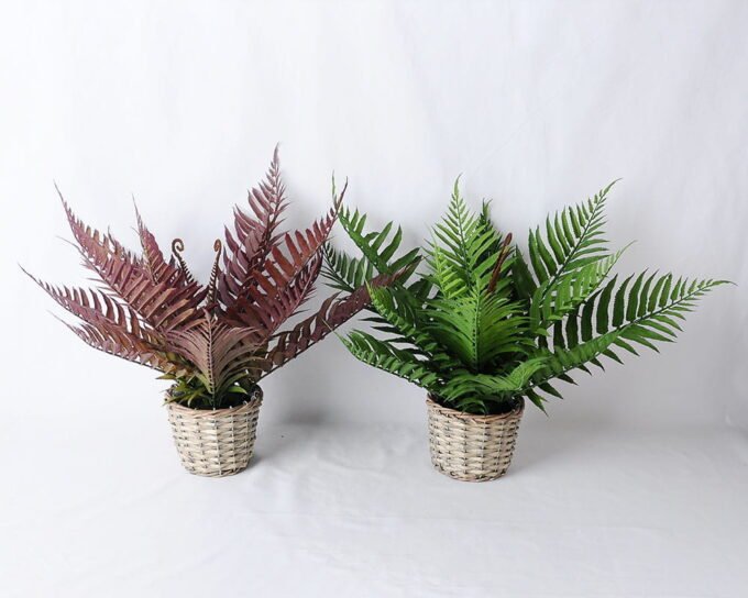 Artificial Plant 43*35*40CM Fern In Tin Pot GS-06919055-G1