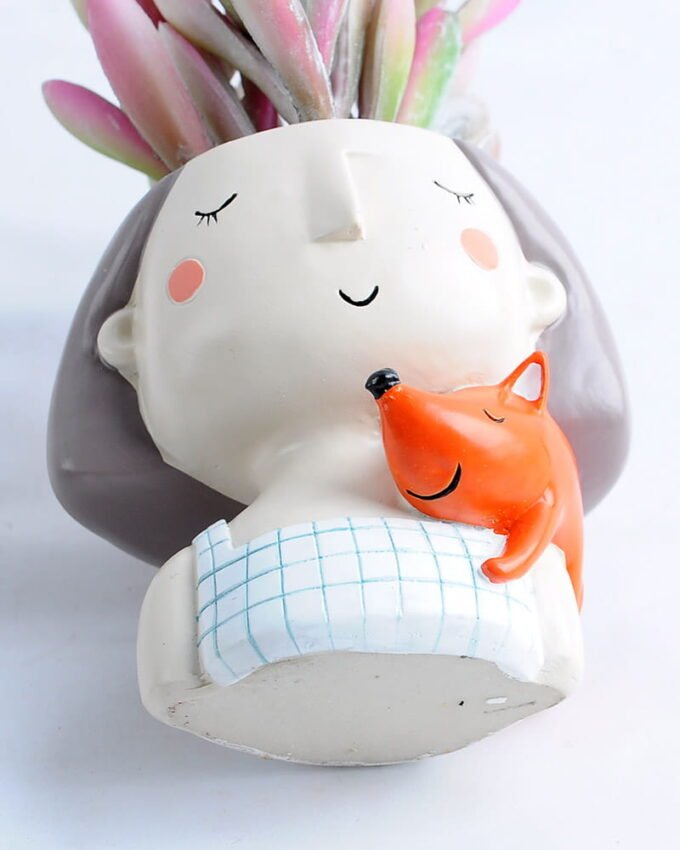 Artificial succulent 10*16.5CM Succulent in ceramic pot GS-30319035+P