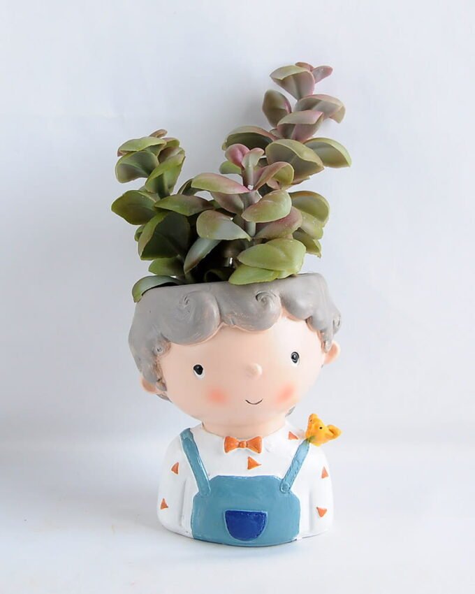 Artificial succulent 8*17CM Succulent in ceramic pot GS-30319053+P