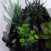 Artificial succulent 20*35CM Succulent in glass pot GS-52719042 2 Artificial succulent 20*35CM Succulent in glass pot GS-52719042