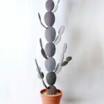 Artificial succulent 38*12*127cm cactus in plastic pot GS-45219071
