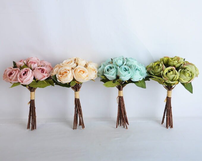 Artificial Flower 25CM Rose bouquet*7 GS-1450060-P1