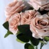 Artificial Flower 22*27CM Camellia Rose Bush*9 GS-26219072-K1