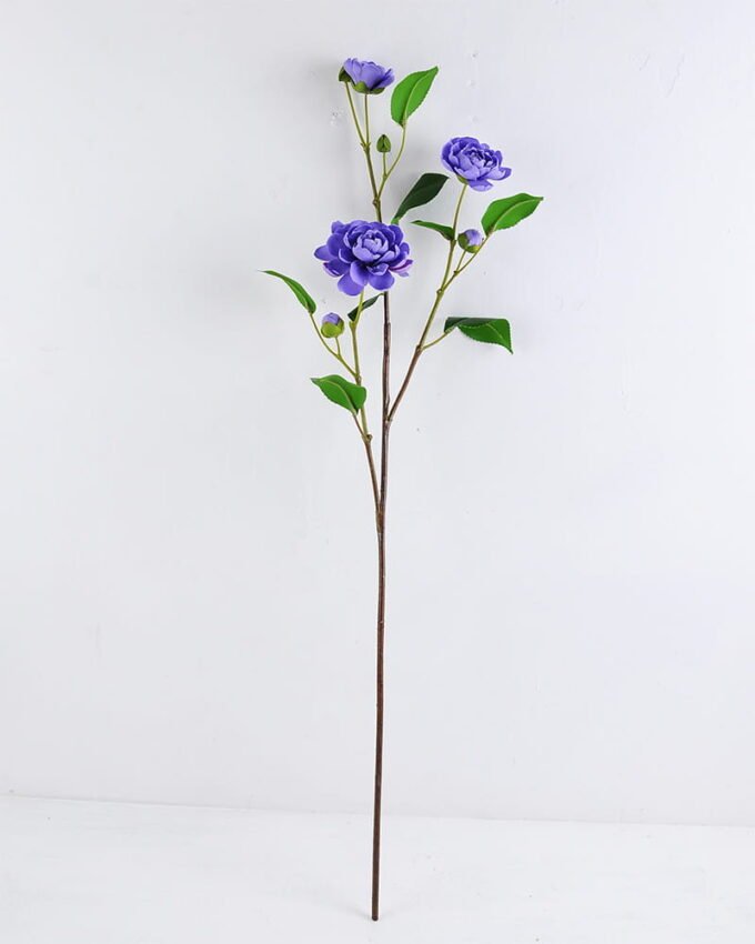 Artificial Flower 26*81CM Camellia Rose Spray*3 GVC-19-2657-Z2