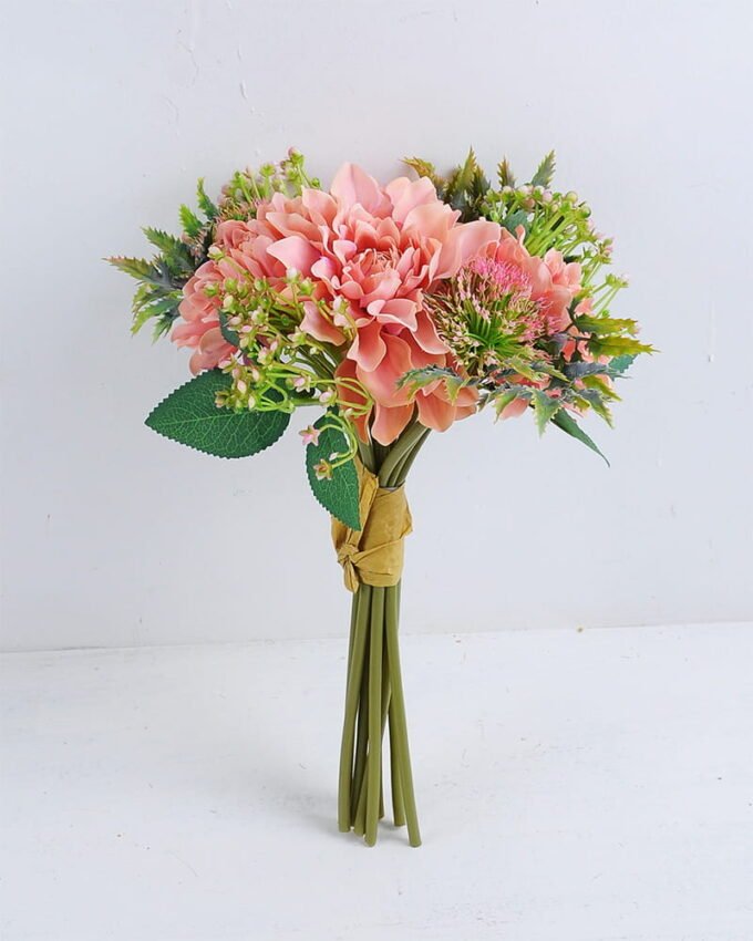 Artificial Flower 20*19*30CM Dahlia Bush*10 GS-128J19019-P2