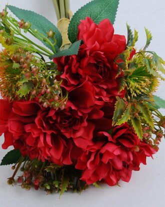 Artificial Flower 20*19*30CM Dahlia Bush*10 GS-128J19019-R1