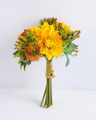 Artificial Flower 20*19*30CM Dahlia Bush*10 GS-128J19019-Y1